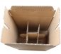 Preview: Verpackungskarton für 6x500ml Maraska, braun